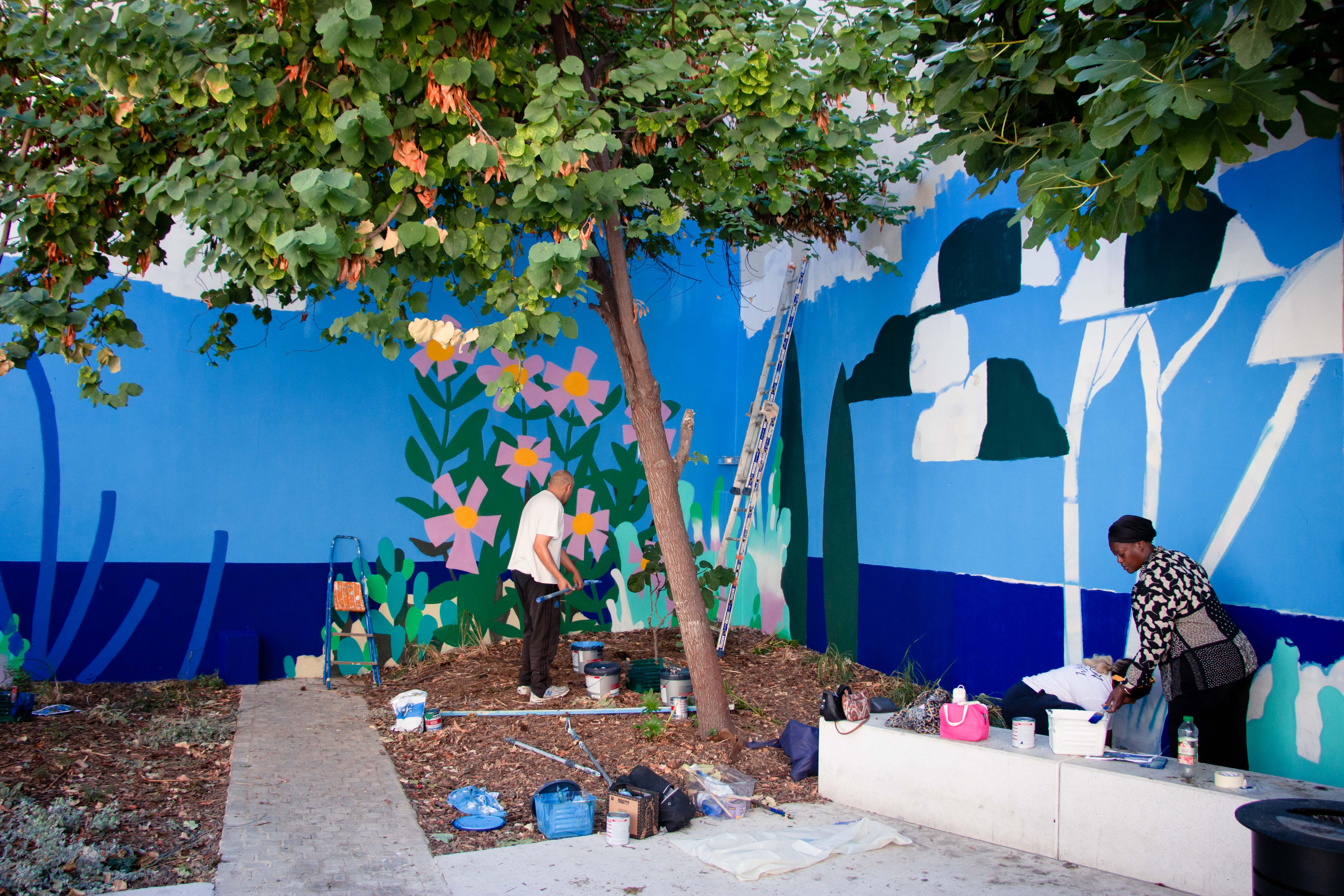 Fresque Pape Diouf