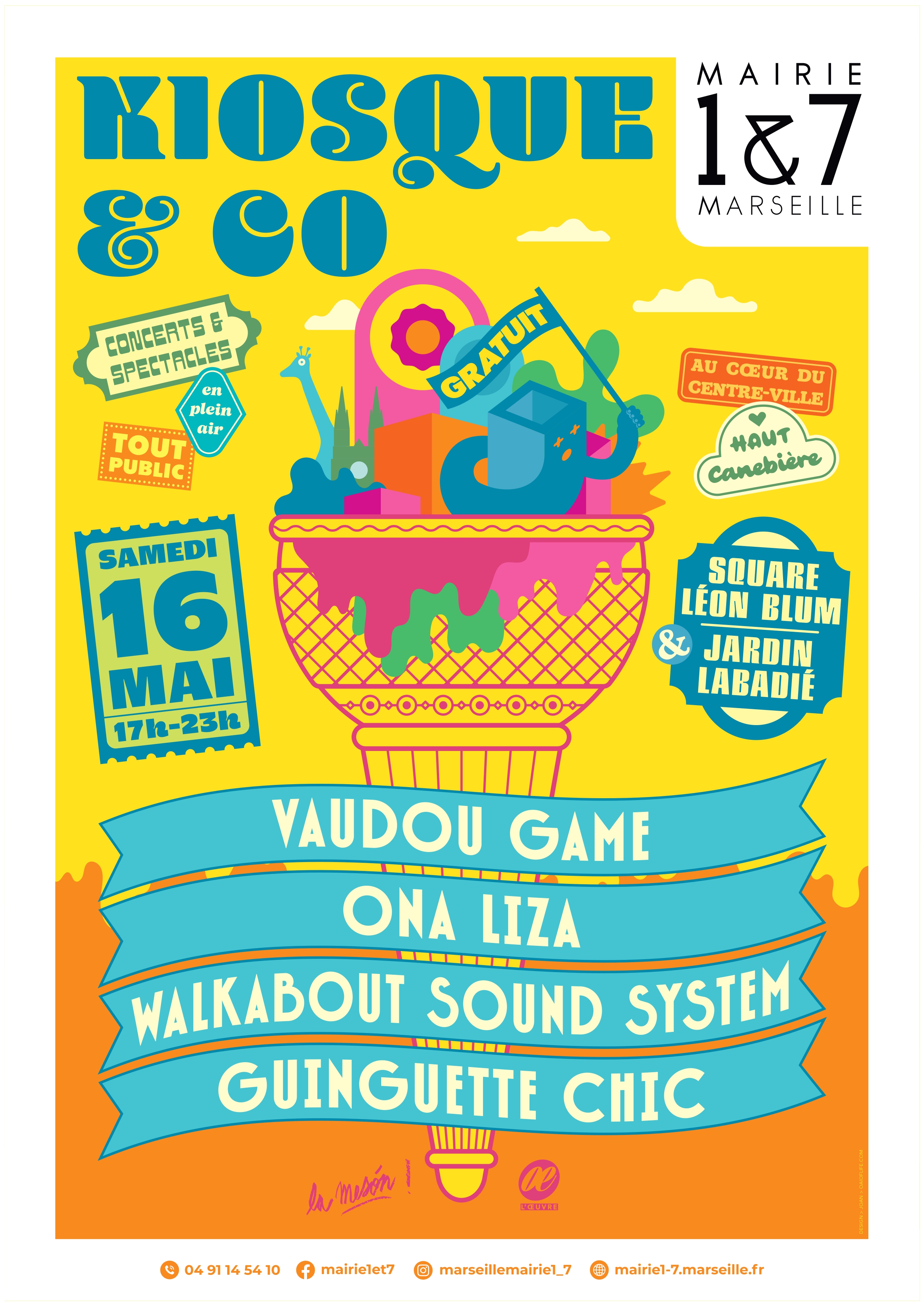 Affiche Kiosque&Co 16 mai 2026