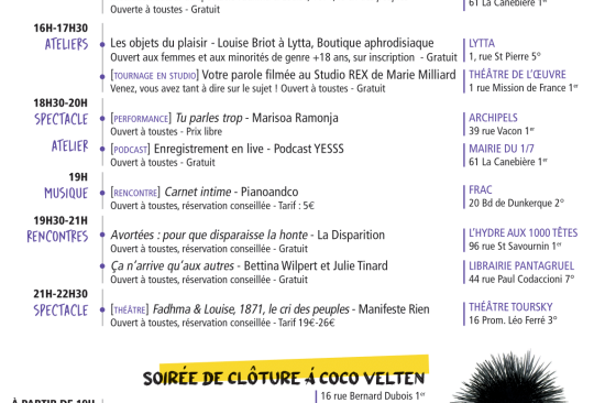 Programme 2 - J'crains dégun - 25112022