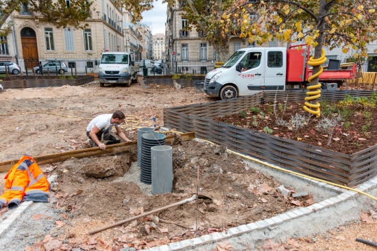 Réouverture du jardin Labadié rénové