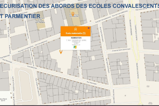Plan "Rues des écoles"