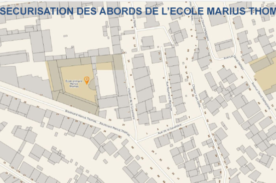 Plan "Rues des écoles"