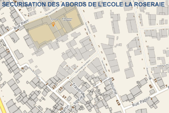 Plan "Rues des écoles"