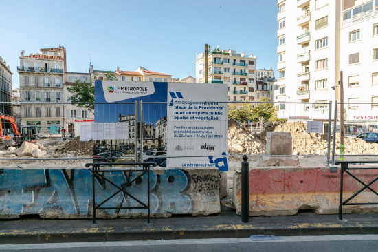 Chantier de la place de la Providence 2024