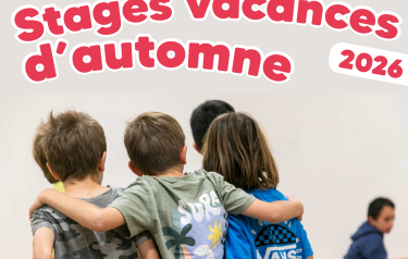 Stages vacances d'automne 2026